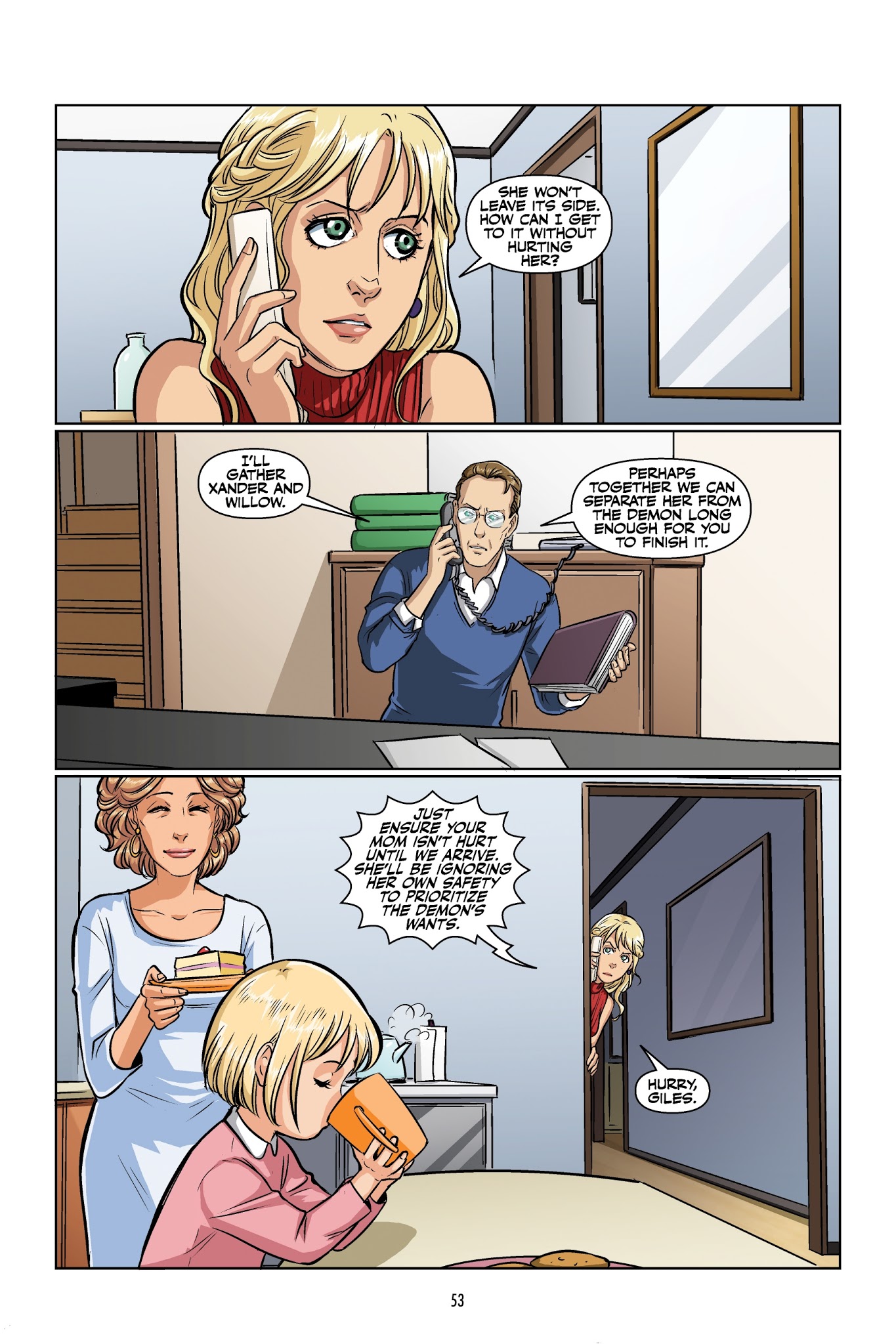 Read online Buffy: The High School Years–Parental Parasite comic -  Issue # TPB - 55