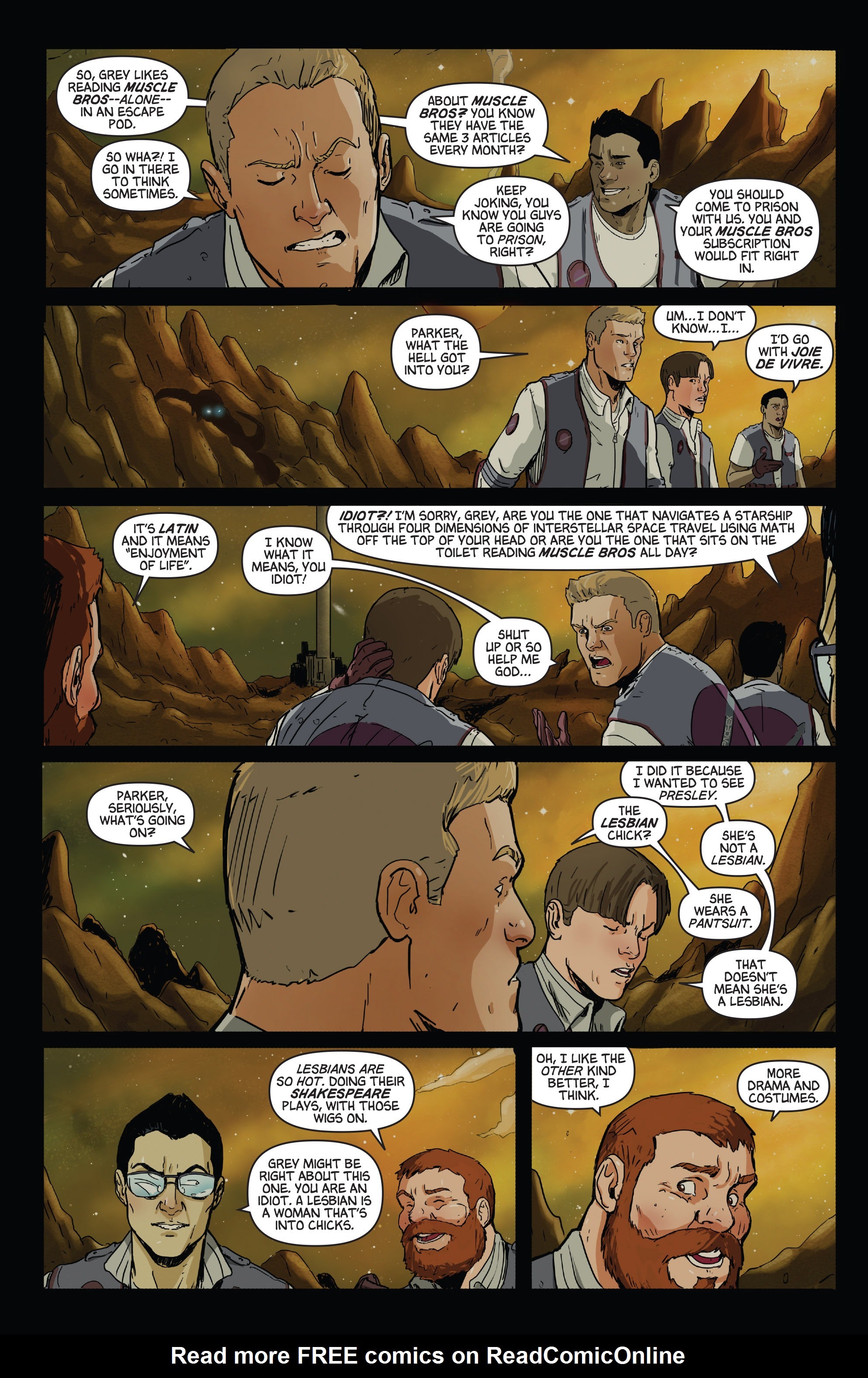 Read online Aliens vs. Parker comic -  Issue # _TPB - 32