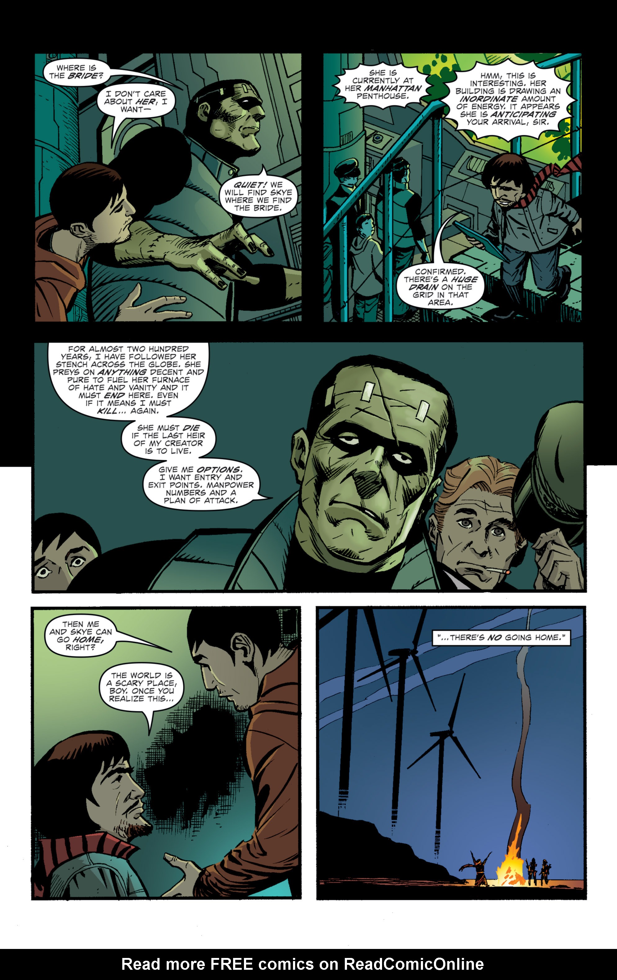 Read online Joe Frankenstein comic -  Issue #3 - 6