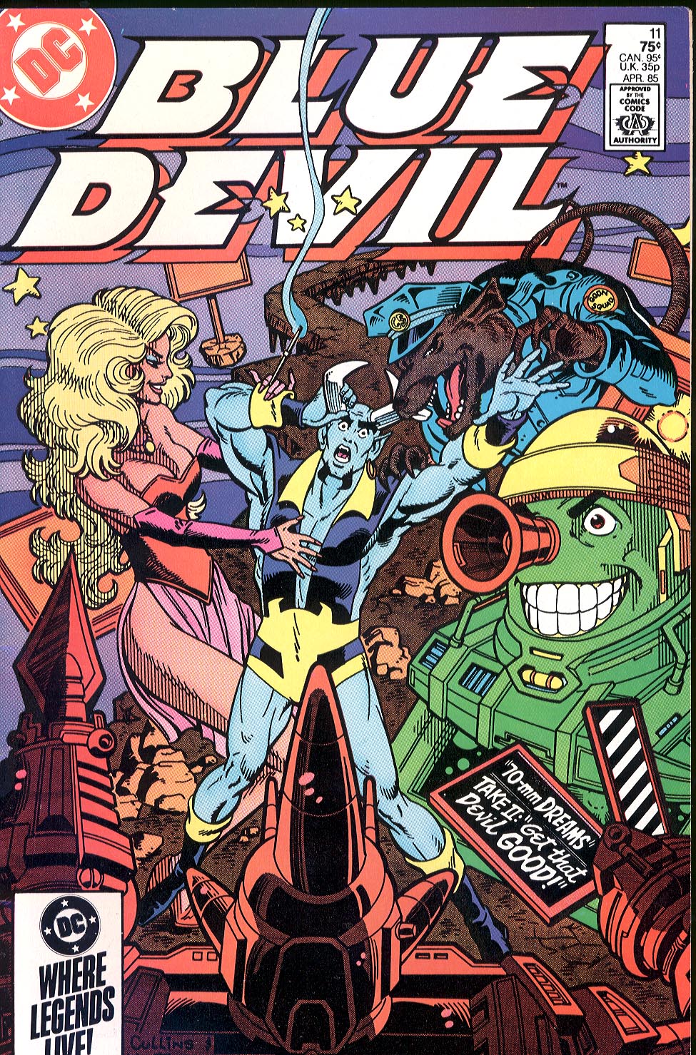 Read online Blue Devil comic -  Issue #11 - 1