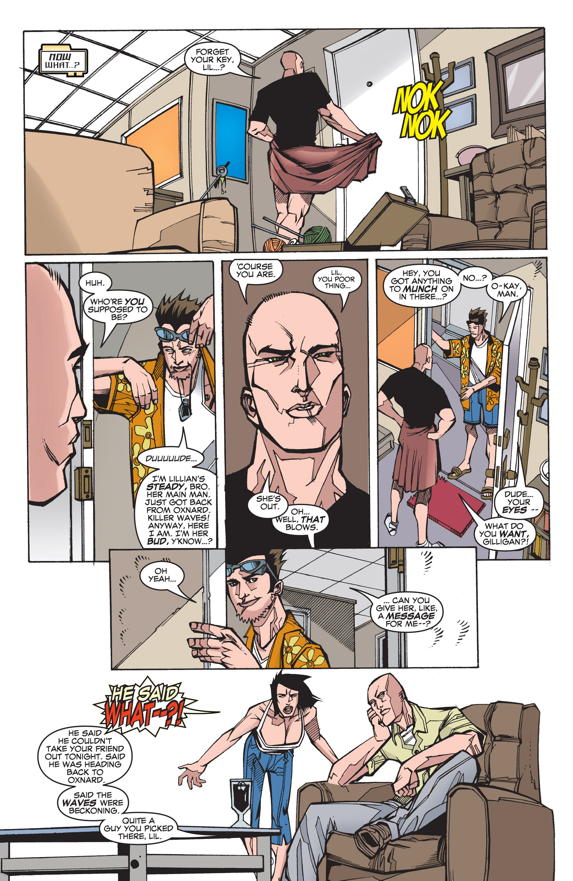 Read online Deathlok (1999) comic -  Issue #7 - 9