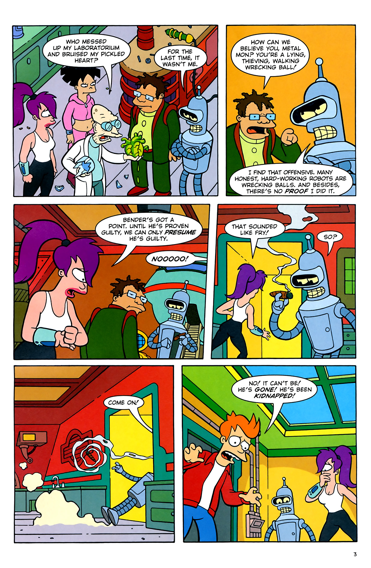 Read online Futurama Comics comic -  Issue #42 - 4