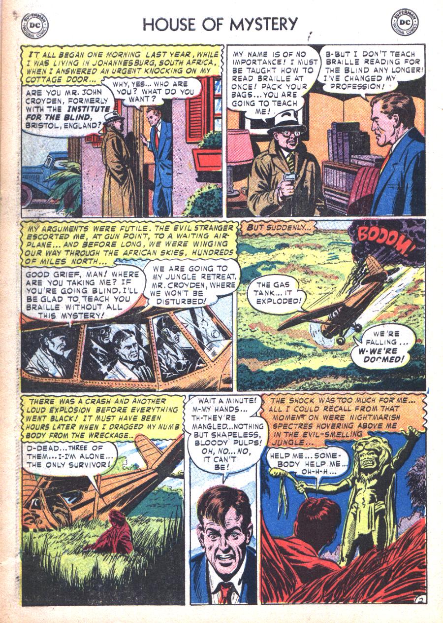 Read online House of Mystery (1951) comic -  Issue #5 - 4
