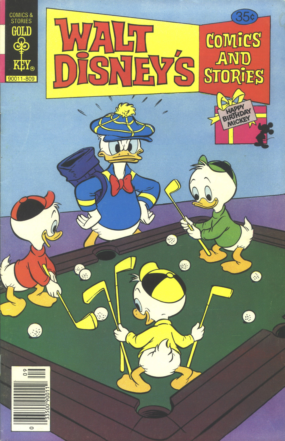 Read online Walt Disney's Comics and Stories comic -  Issue #456 - 1