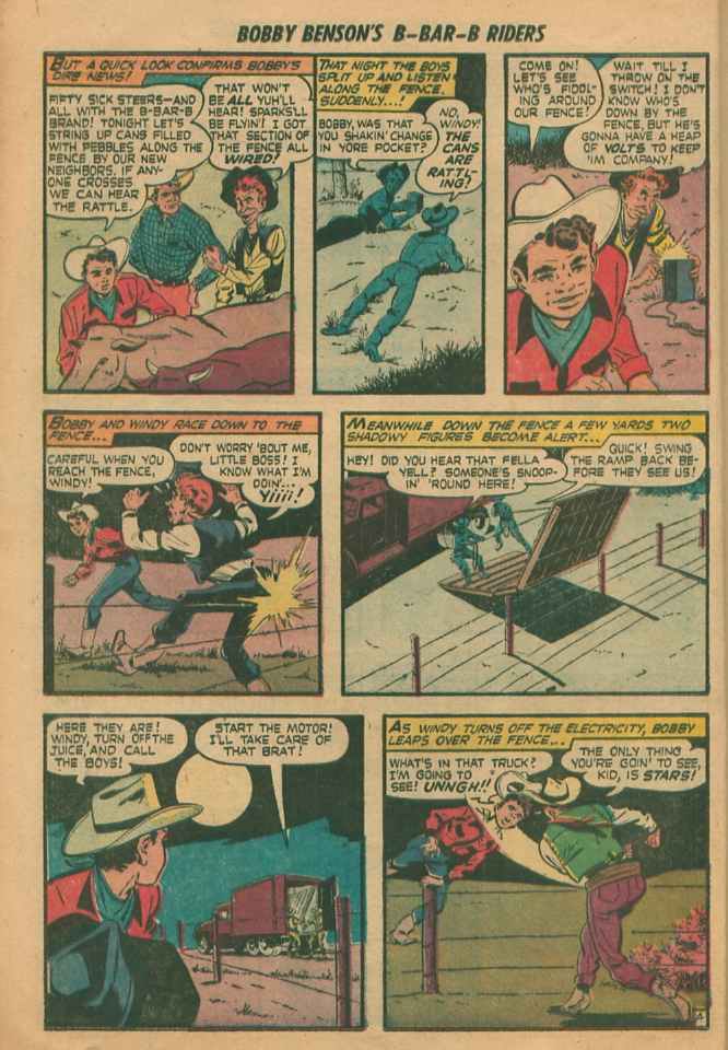 Read online Bobby Benson's B-Bar-B Riders comic -  Issue #4 - 6
