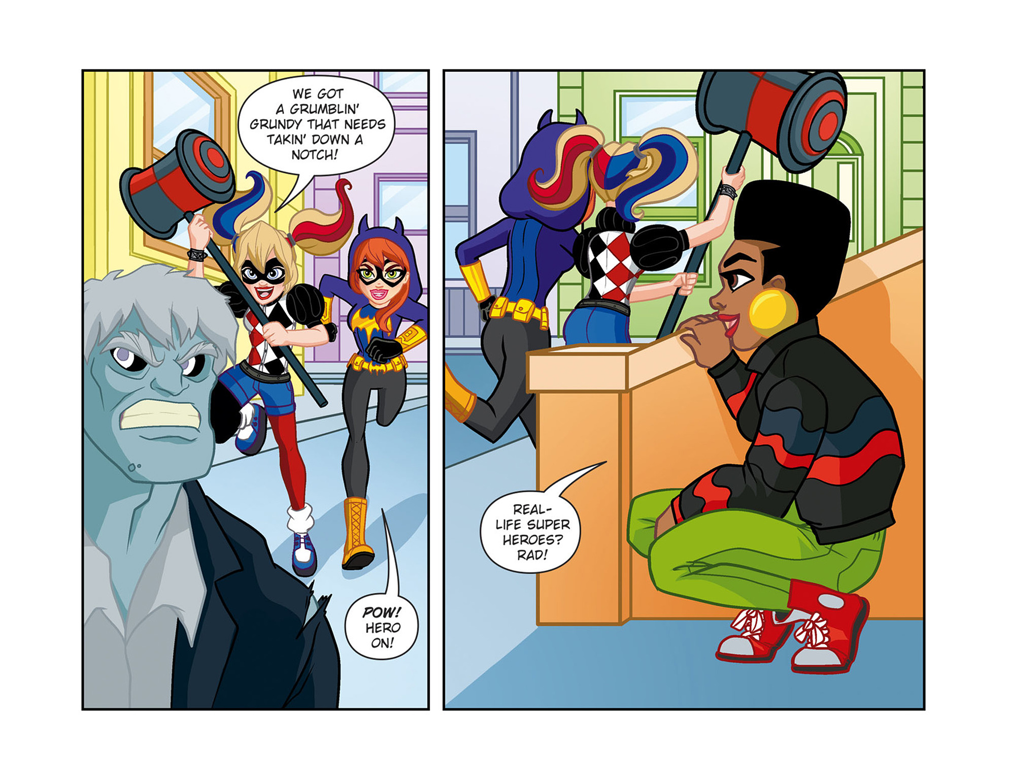 Read online DC Super Hero Girls: Past Times at Super Hero High comic -  Issue #12 - 9