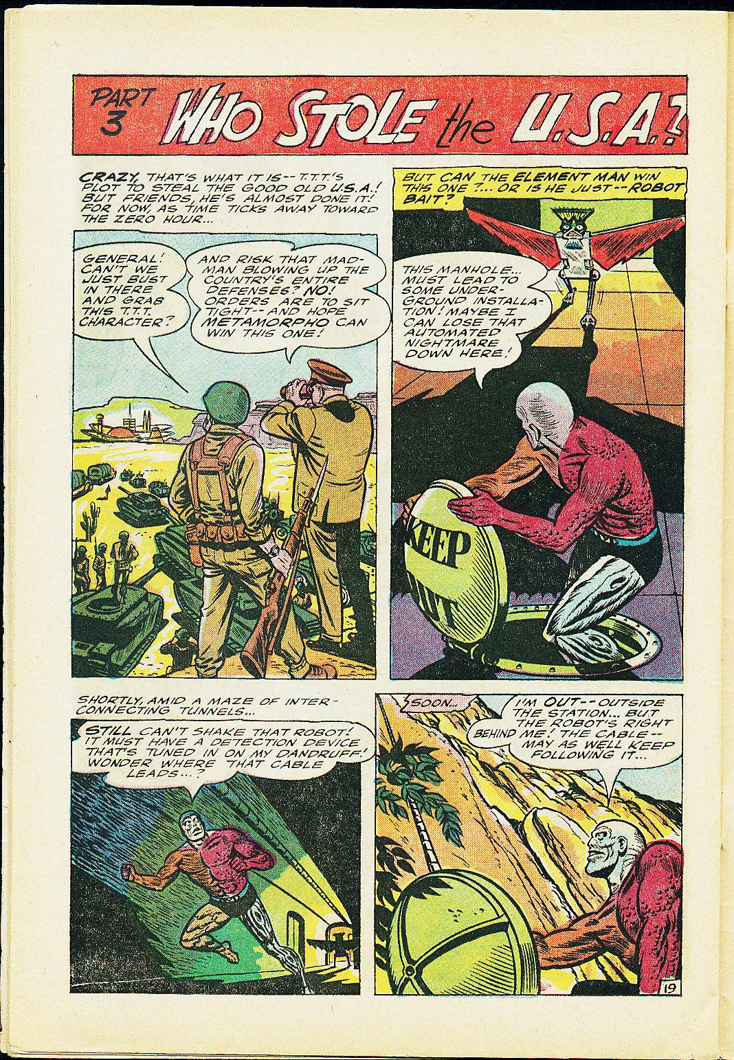 Read online Metamorpho comic -  Issue #3 - 28