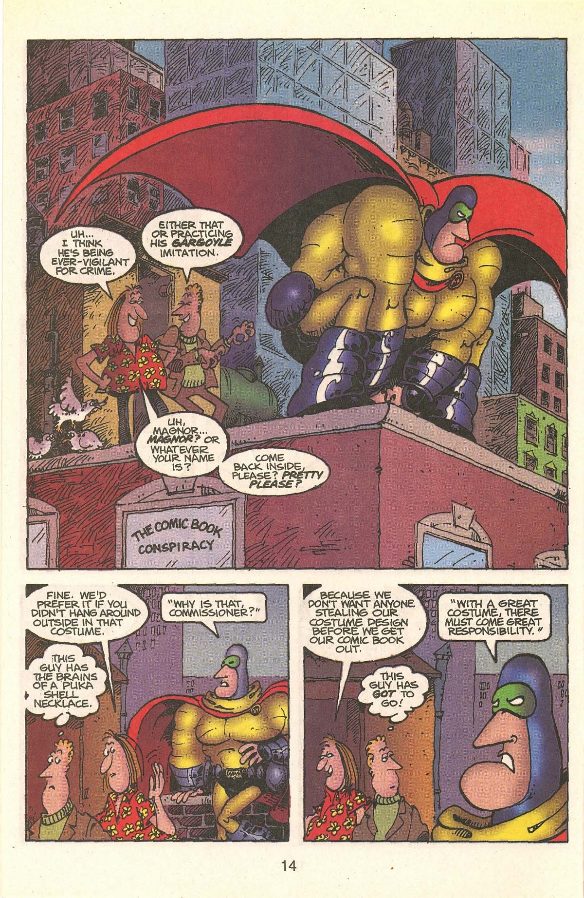 Read online The Mighty Magnor comic -  Issue #1 - 16