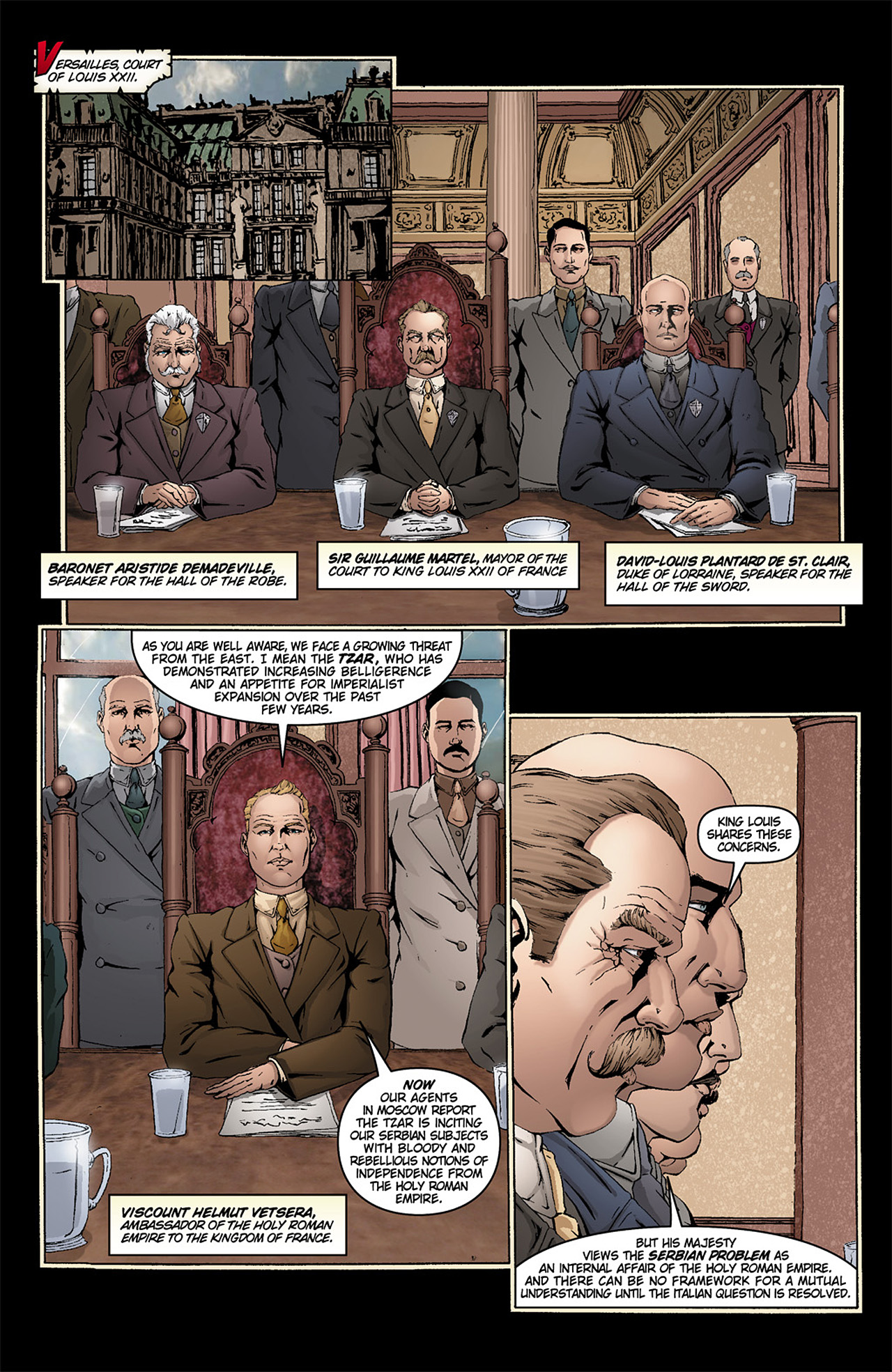 Read online Rex Mundi (2006) comic -  Issue # TPB 2 - 128