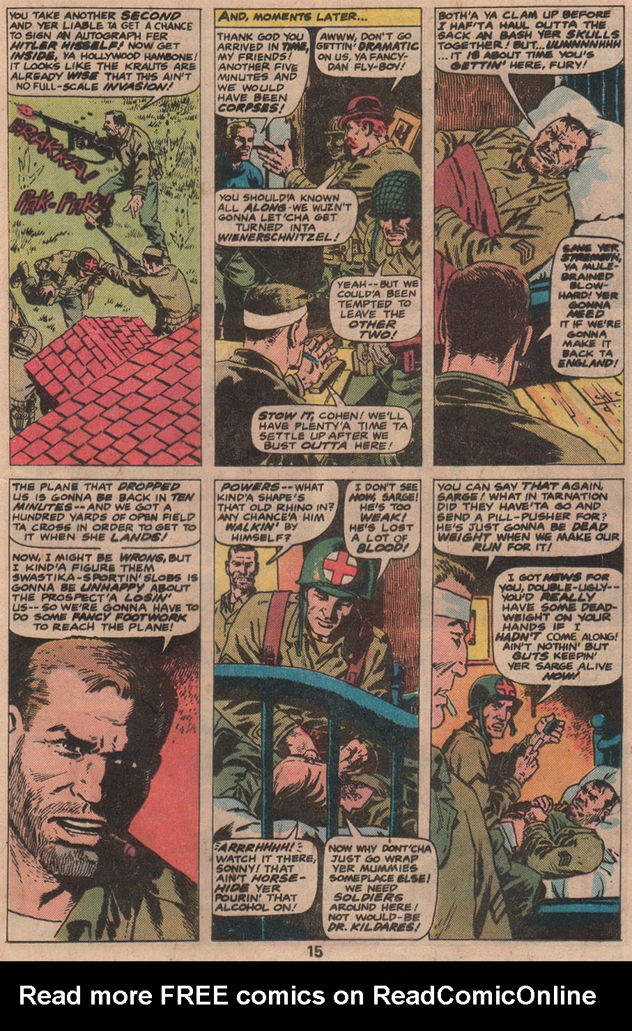 Read online Sgt. Fury comic -  Issue #141 - 17