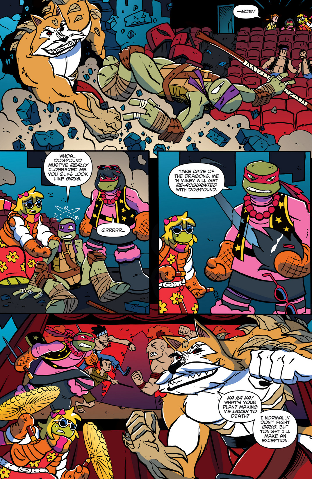 Read online Teenage Mutant Ninja Turtles New Animated Adventures comic -  Issue #7 - 17
