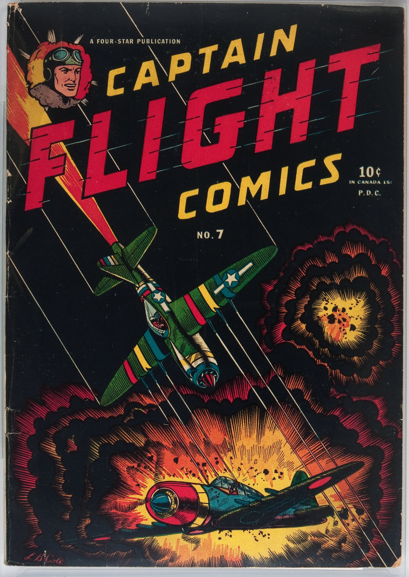 Read online Captain Flight Comics comic -  Issue #7 - 1