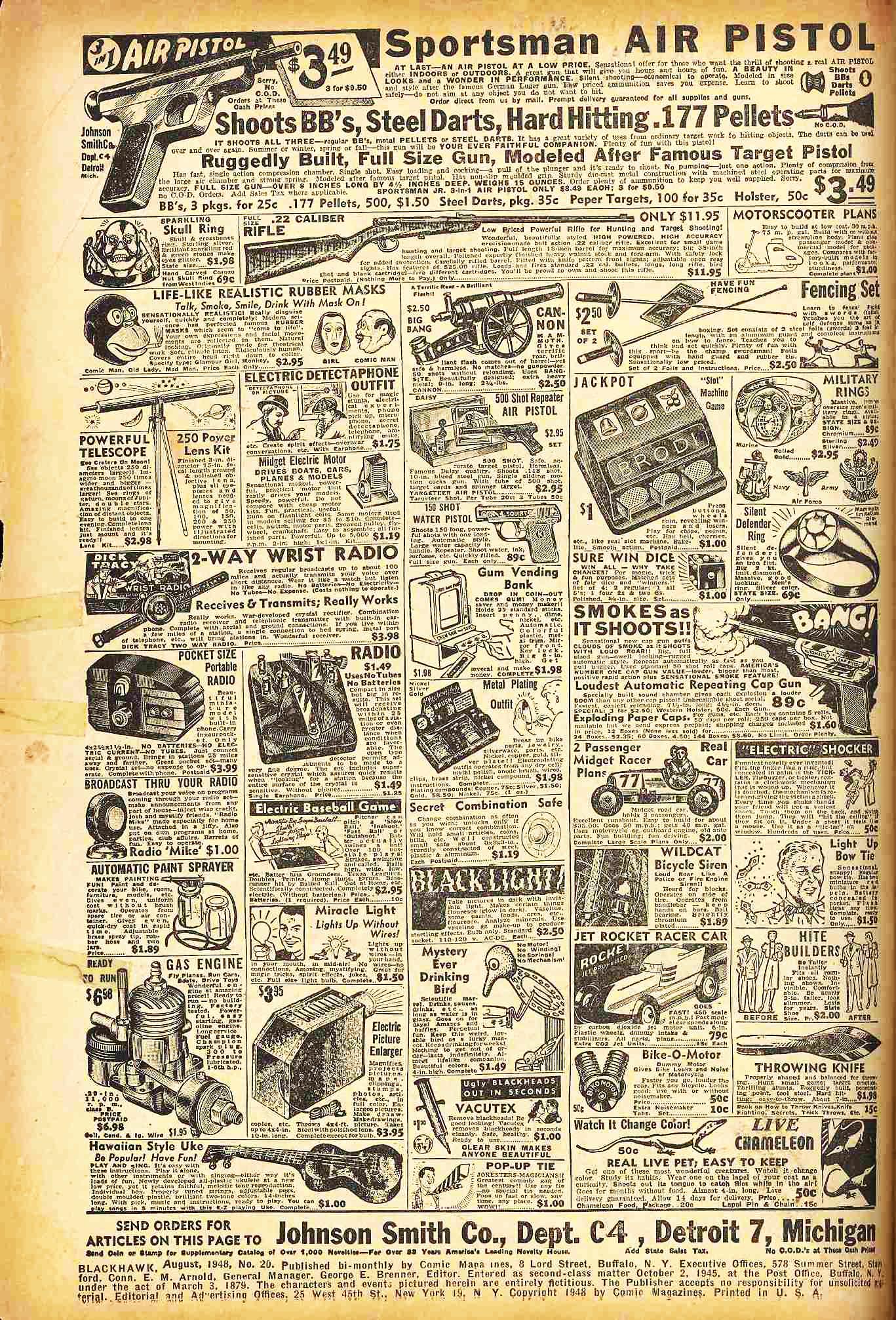 Read online Blackhawk (1957) comic -  Issue #20 - 3