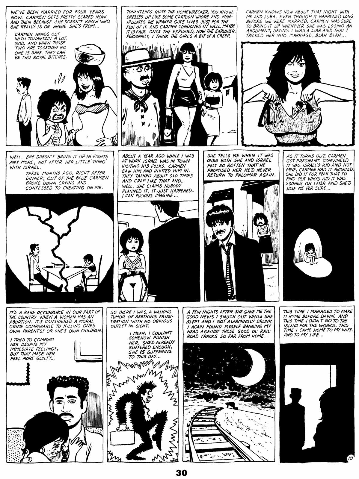 Read online Love and Rockets (1982) comic -  Issue #20 - 33