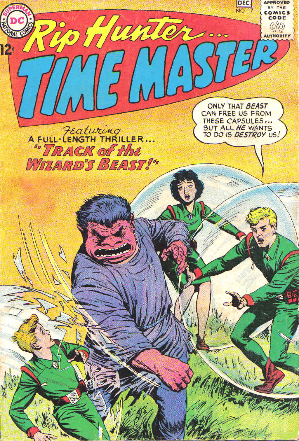 Read online Rip Hunter...Time Master comic -  Issue #17 - 1