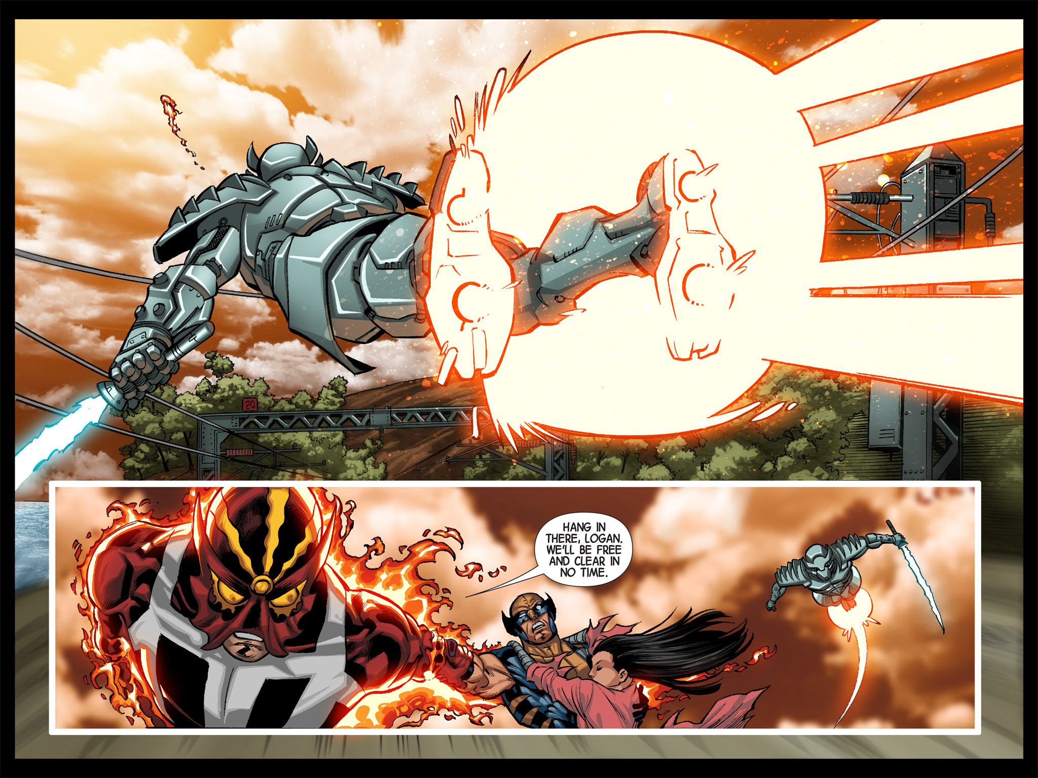 Read online Wolverine: Japan's Most Wanted comic -  Issue #7 - 45
