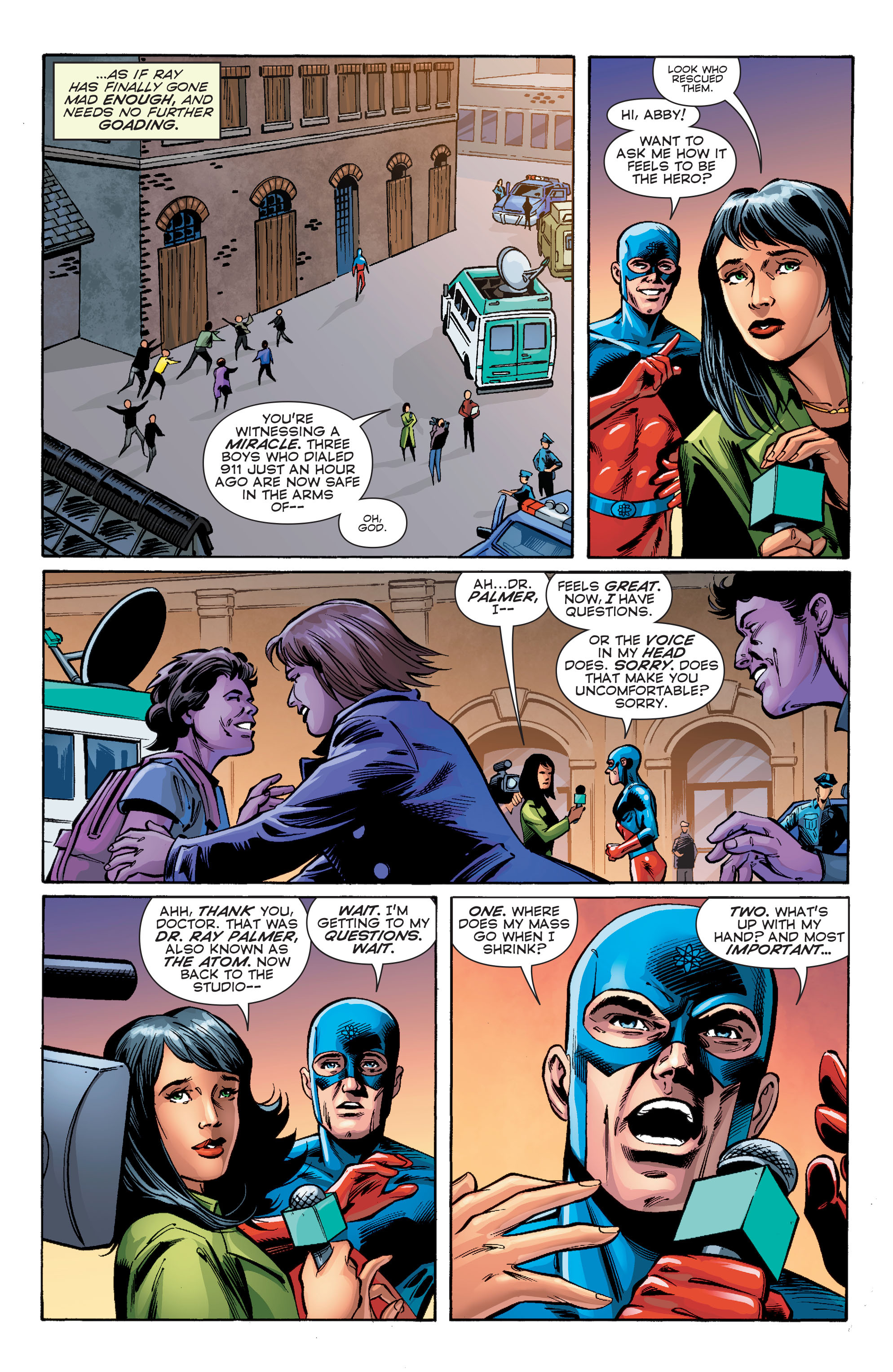 Read online Convergence Atom comic -  Issue #1 - 8