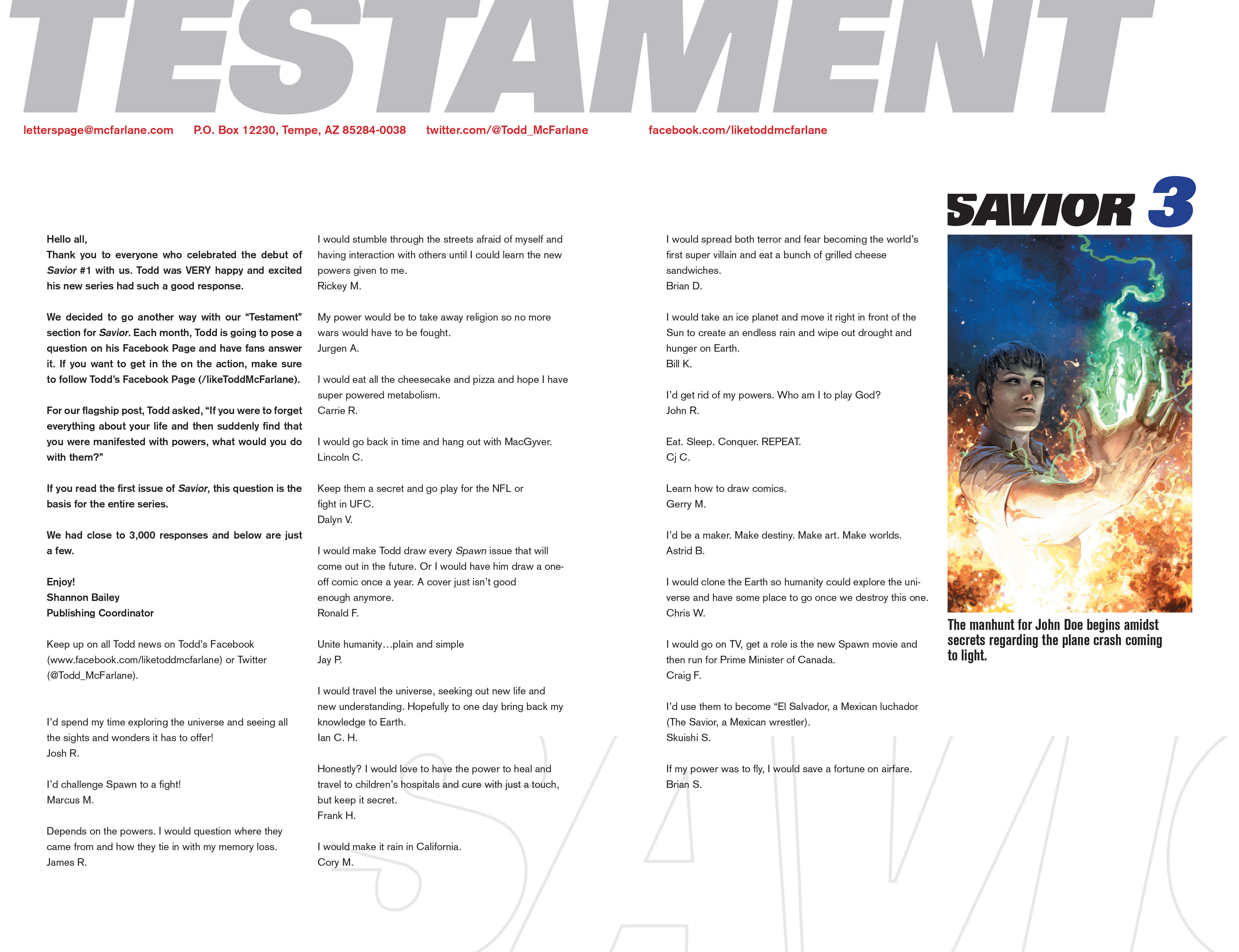 Read online Savior comic -  Issue #2 - 24