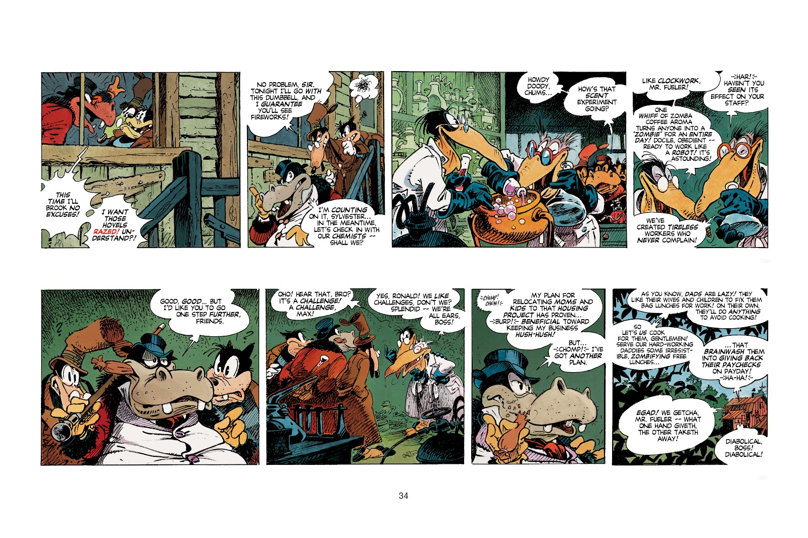 Mickey Mouse: Zombie Coffee issue TPB - Page 35