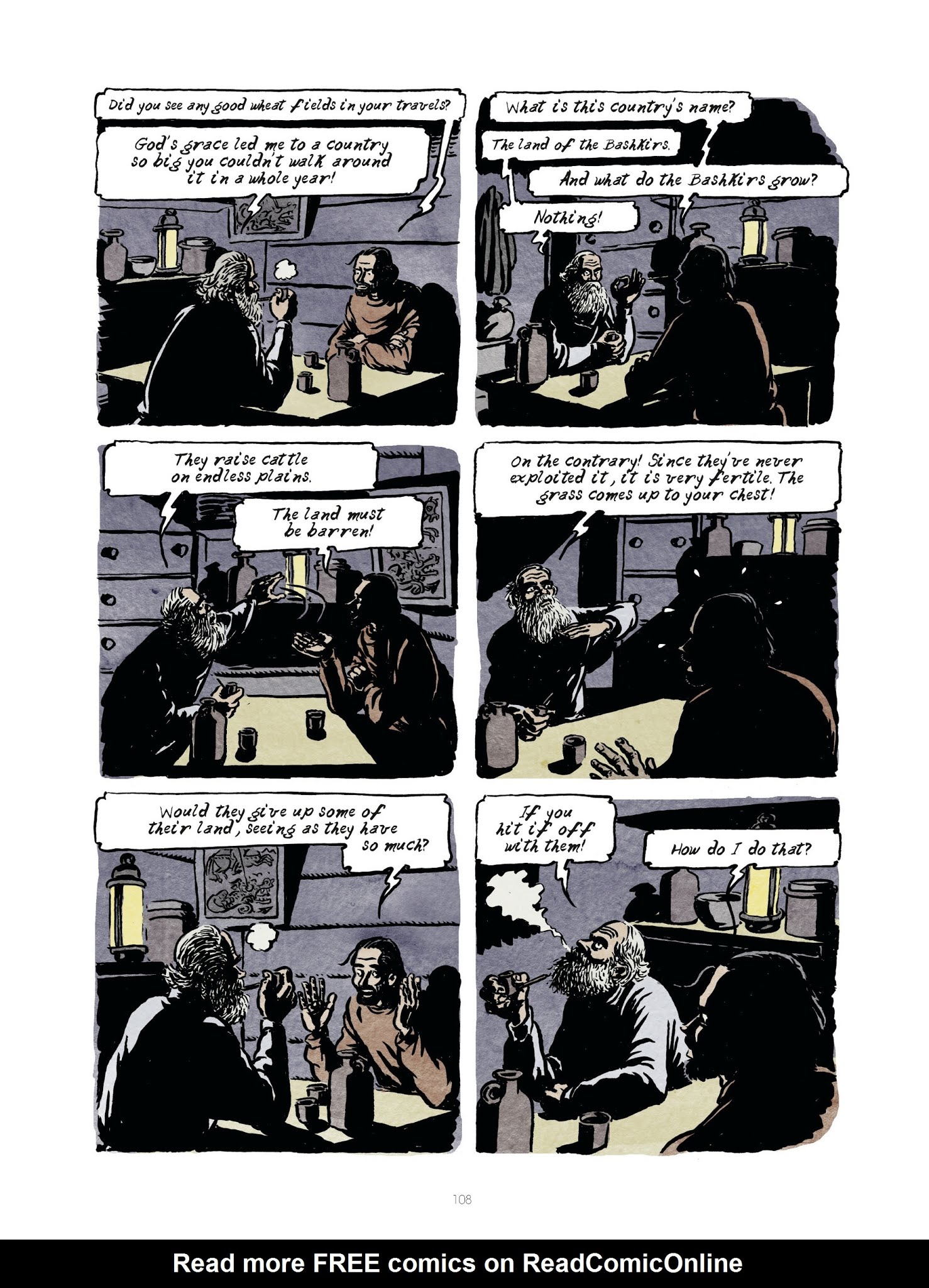 Read online How Much Land Does A Man Need? comic -  Issue # TPB - 103