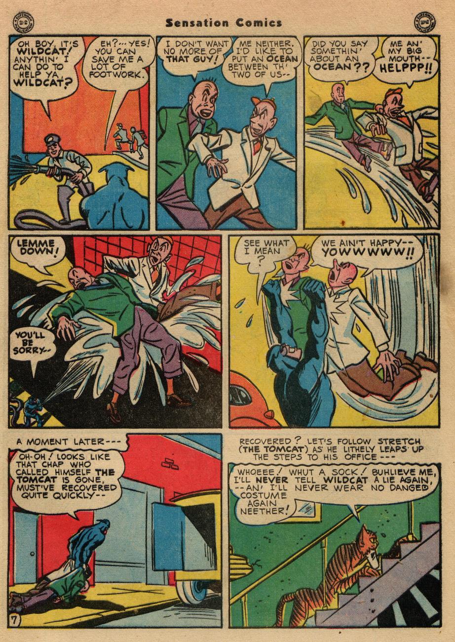 Read online Sensation (Mystery) Comics comic -  Issue #49 - 48