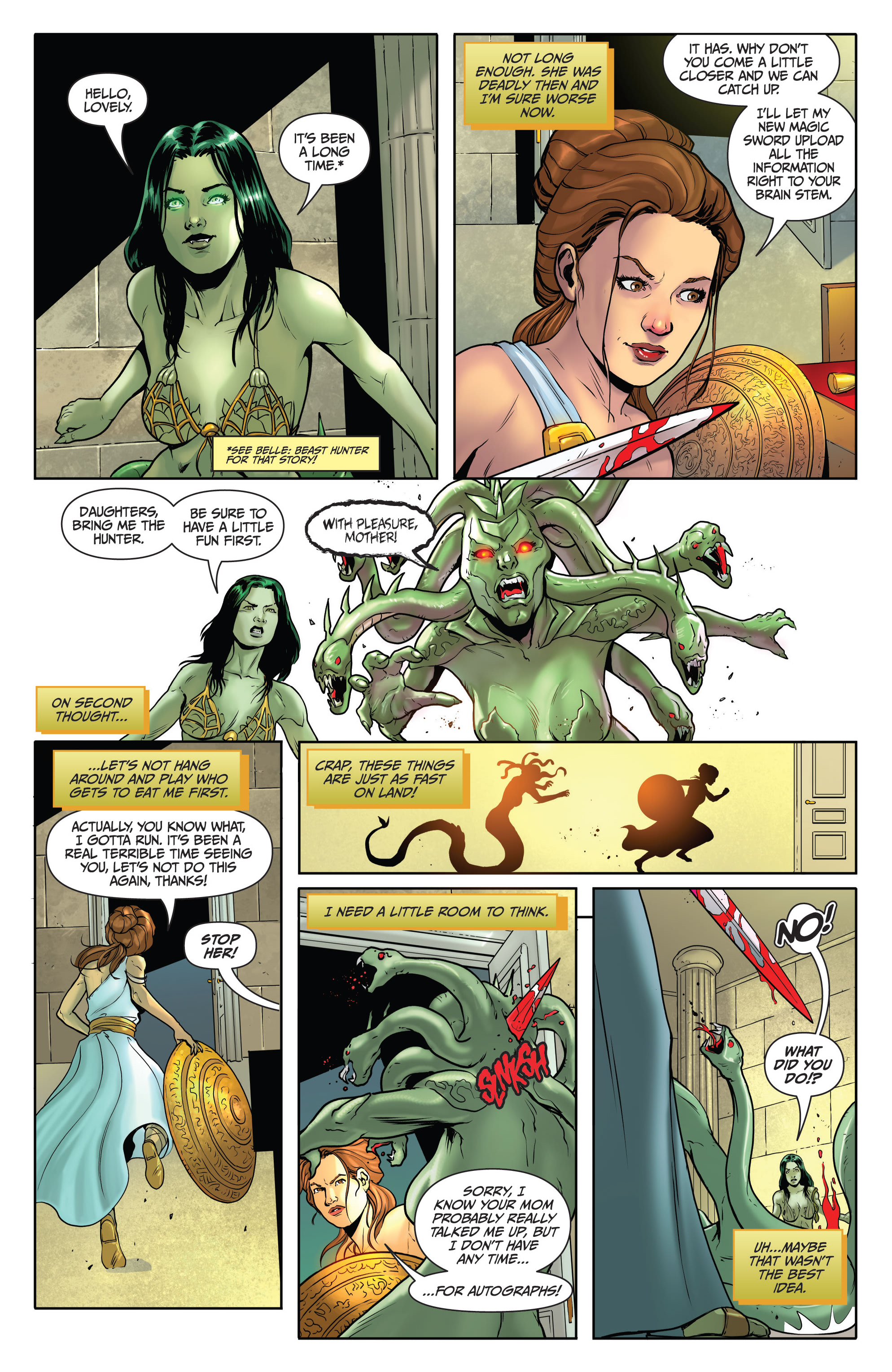 Read online Belle: Return of Scylla comic -  Issue # Full - 24