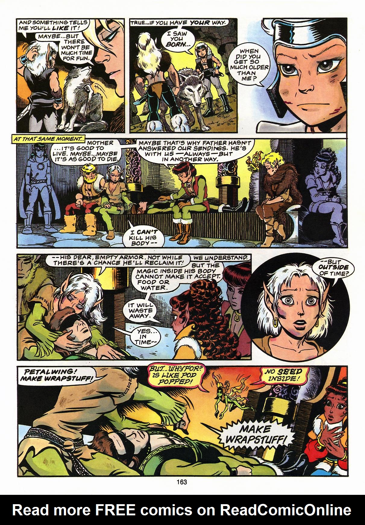 Read online ElfQuest (Starblaze Edition) comic -  Issue # TPB 4 - 168