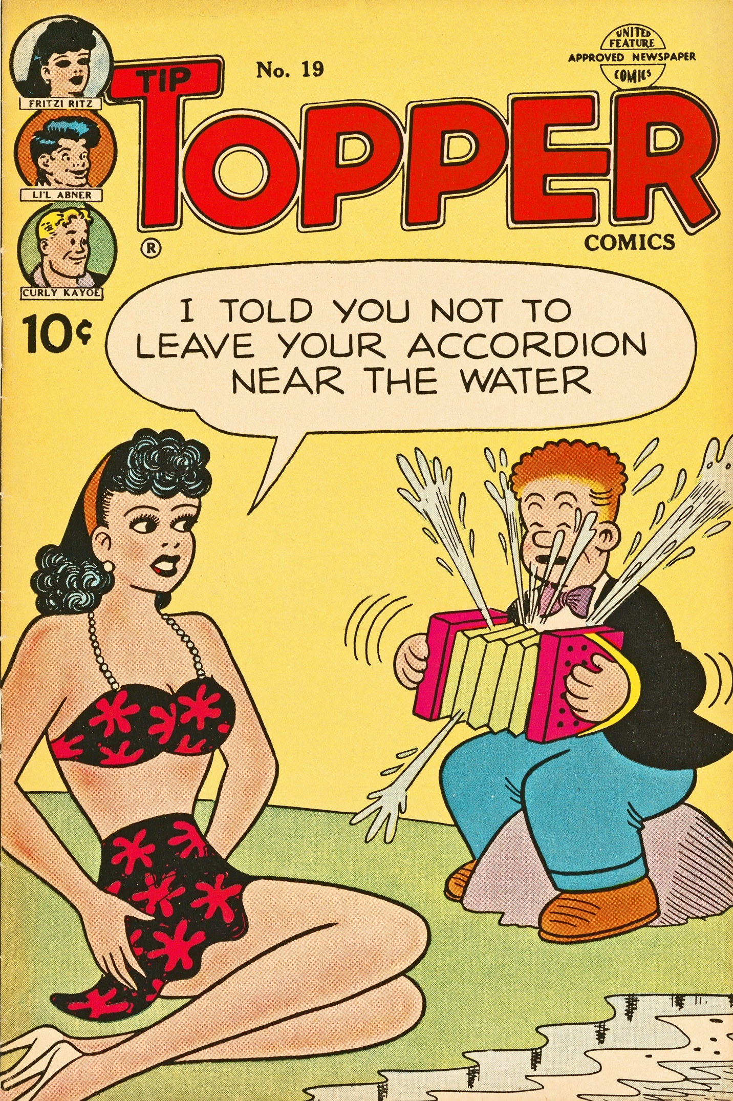 Read online Tip Topper Comics comic -  Issue #19 - 1