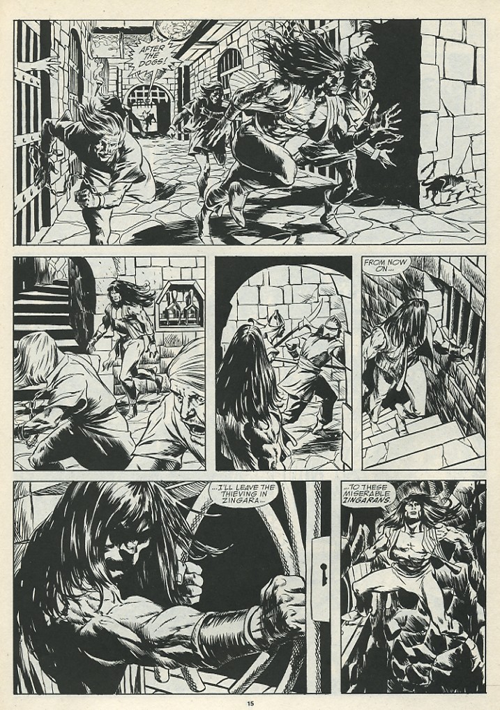 The Savage Sword Of Conan issue 185 - Page 17