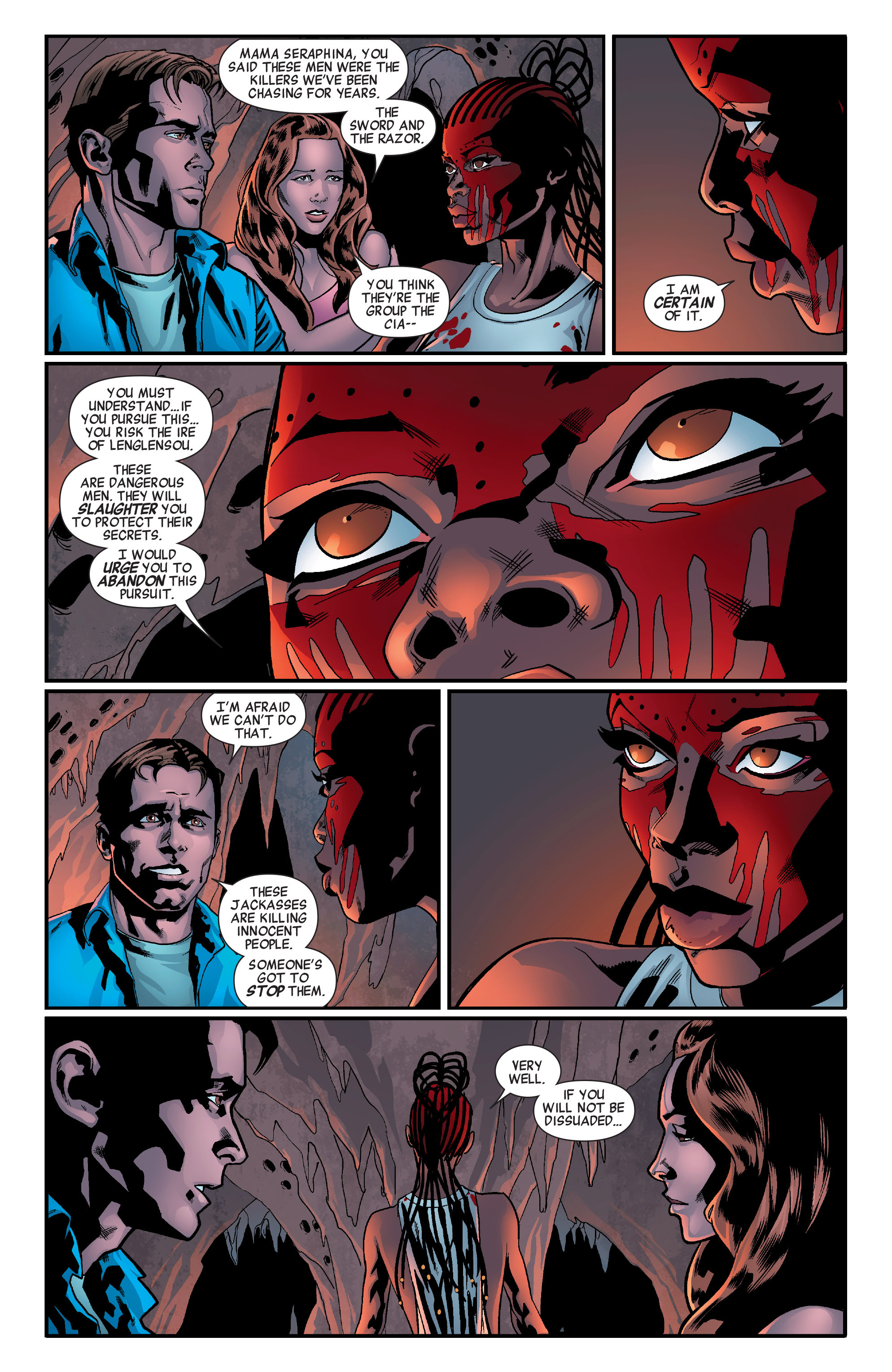 Read online Castle: Unholy Storm comic -  Issue # TPB - 70