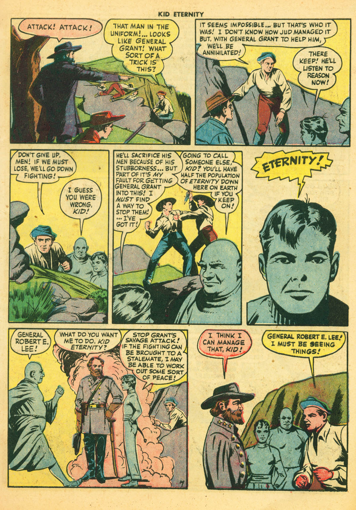 Read online Kid Eternity (1946) comic -  Issue #2 - 9