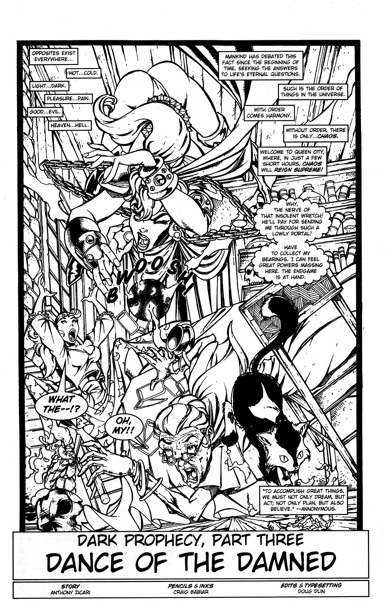 Read online Razor and Warrior Nun Areala: Dark Prophecy comic -  Issue #3 - 4