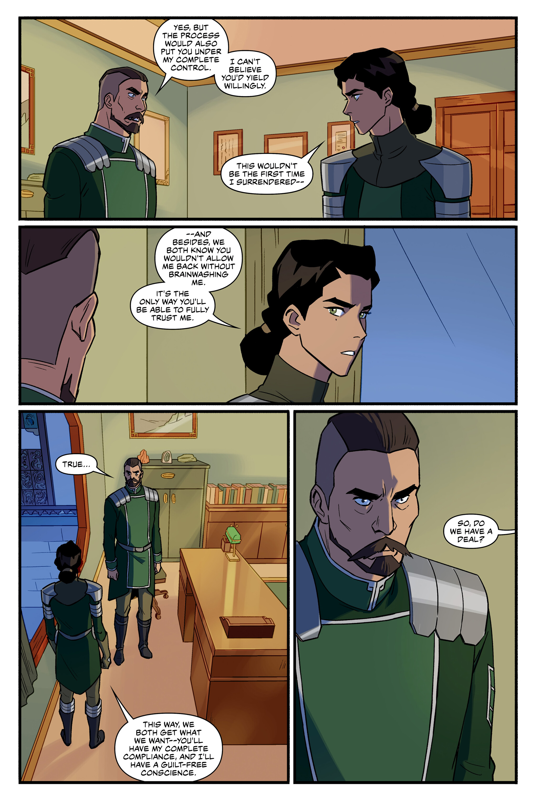 Read online Nickelodeon The Legend of Korra: Ruins of the Empire comic -  Issue # TPB 3 - 47