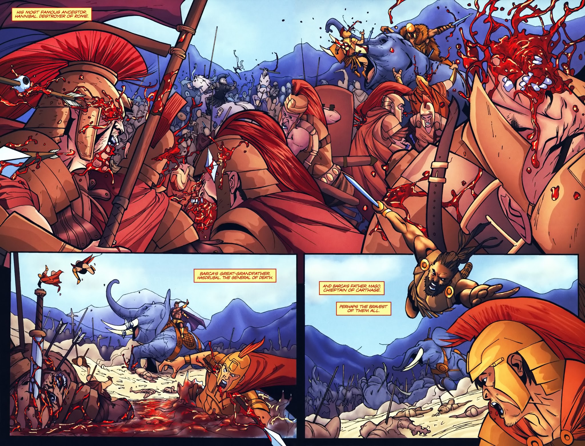 Read online Spartacus comic -  Issue #3 - 8