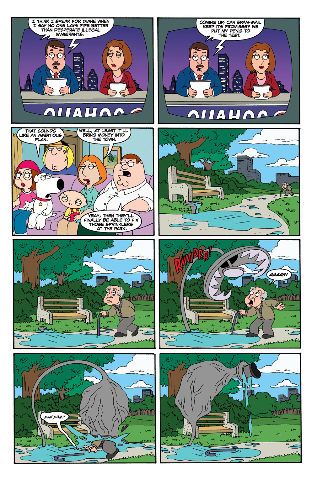 Read online Family Guy comic -  Issue #2 - 8