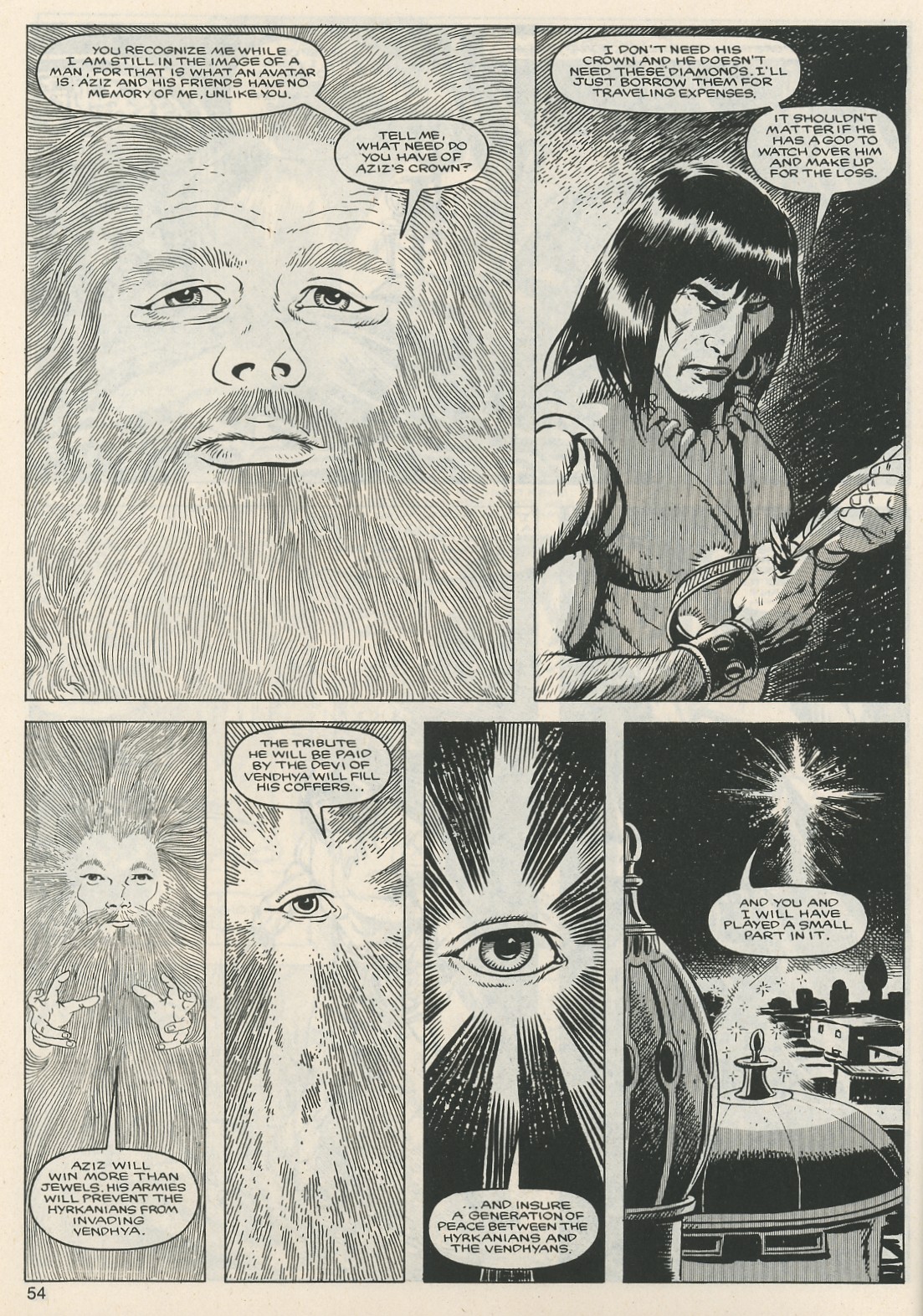 The Savage Sword Of Conan issue 124 - Page 54