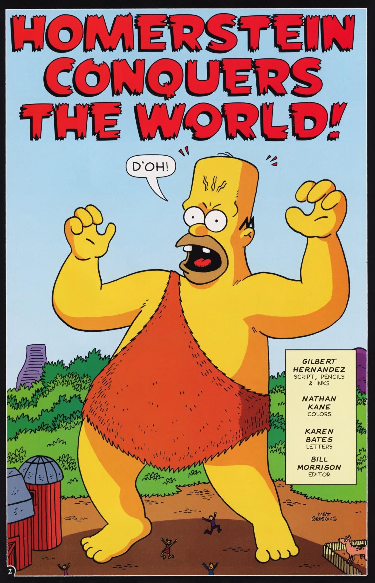 Read online Treehouse of Horror comic -  Issue #14 - 37
