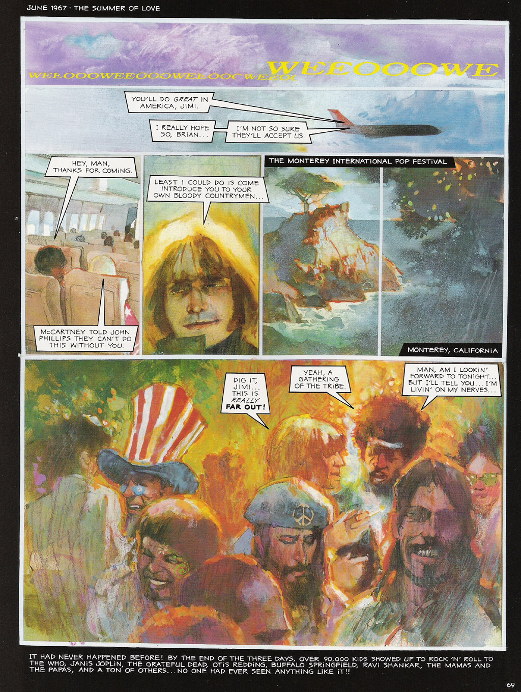Read online Voodoo Child - The Illustrated Legend of Jimi Hendrix comic -  Issue # TPB - 72