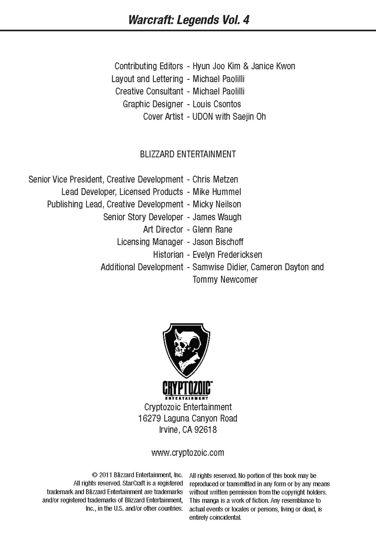 Read online Warcraft: Legends comic -  Issue # Vol. 4 - 3