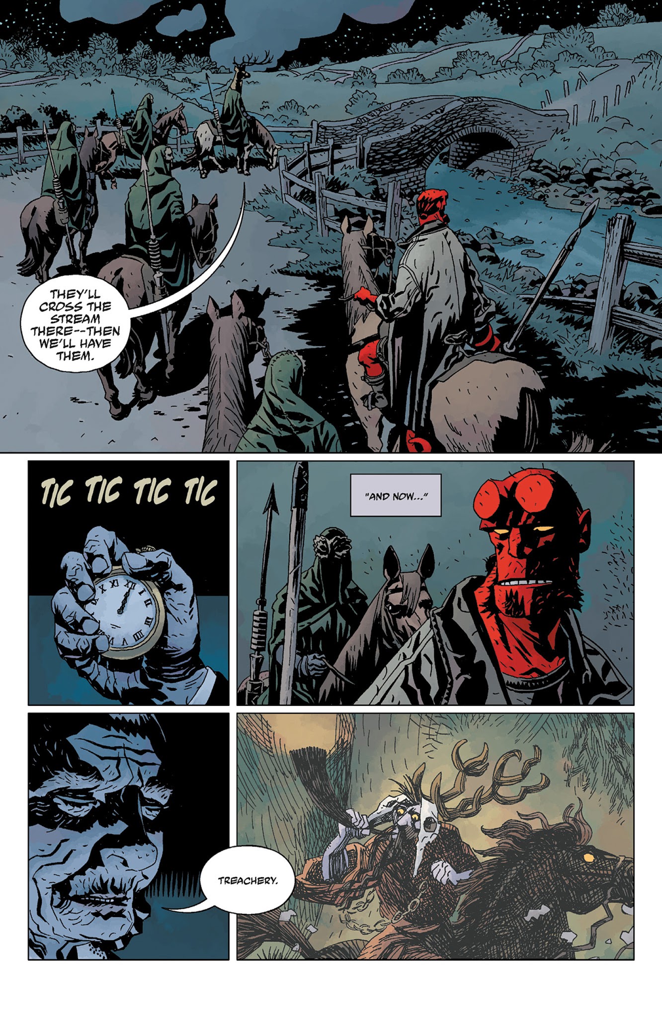 Read online Hellboy: The Wild Hunt comic -  Issue # TPB - 32