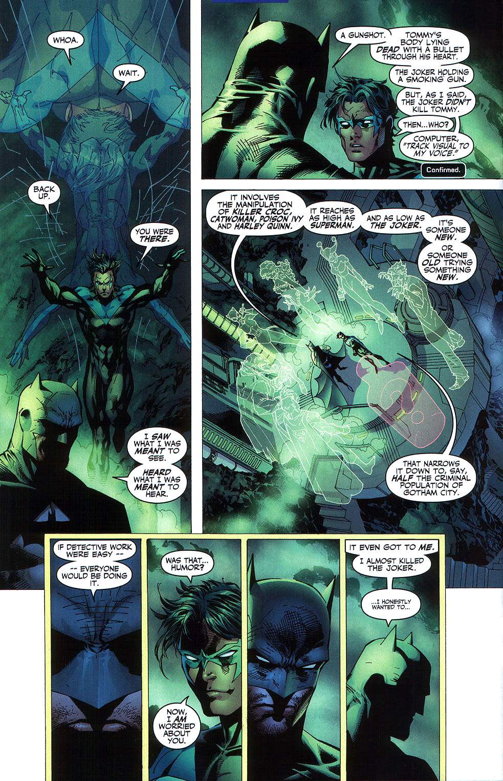 Read online Batman: Hush comic -  Issue #8 - 8
