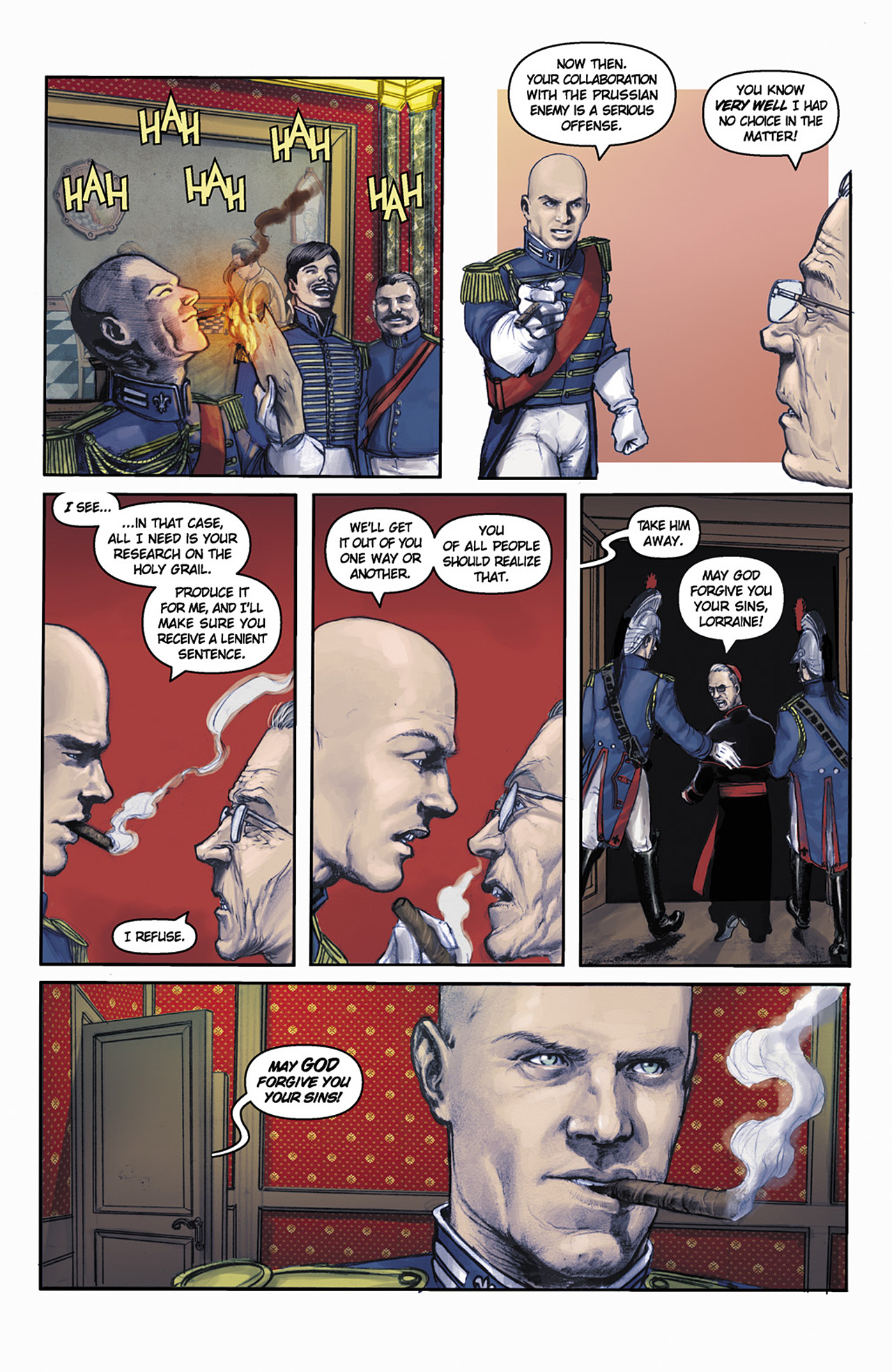 Read online Rex Mundi (2006) comic -  Issue # TPB 5 - 124