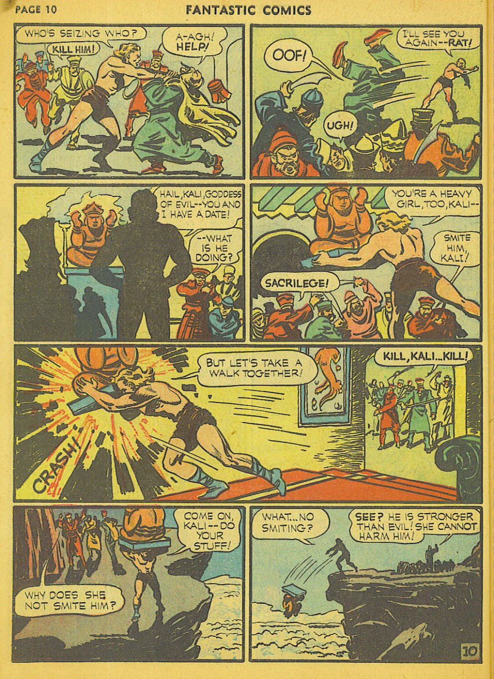 Read online Fantastic Comics comic -  Issue #15 - 3