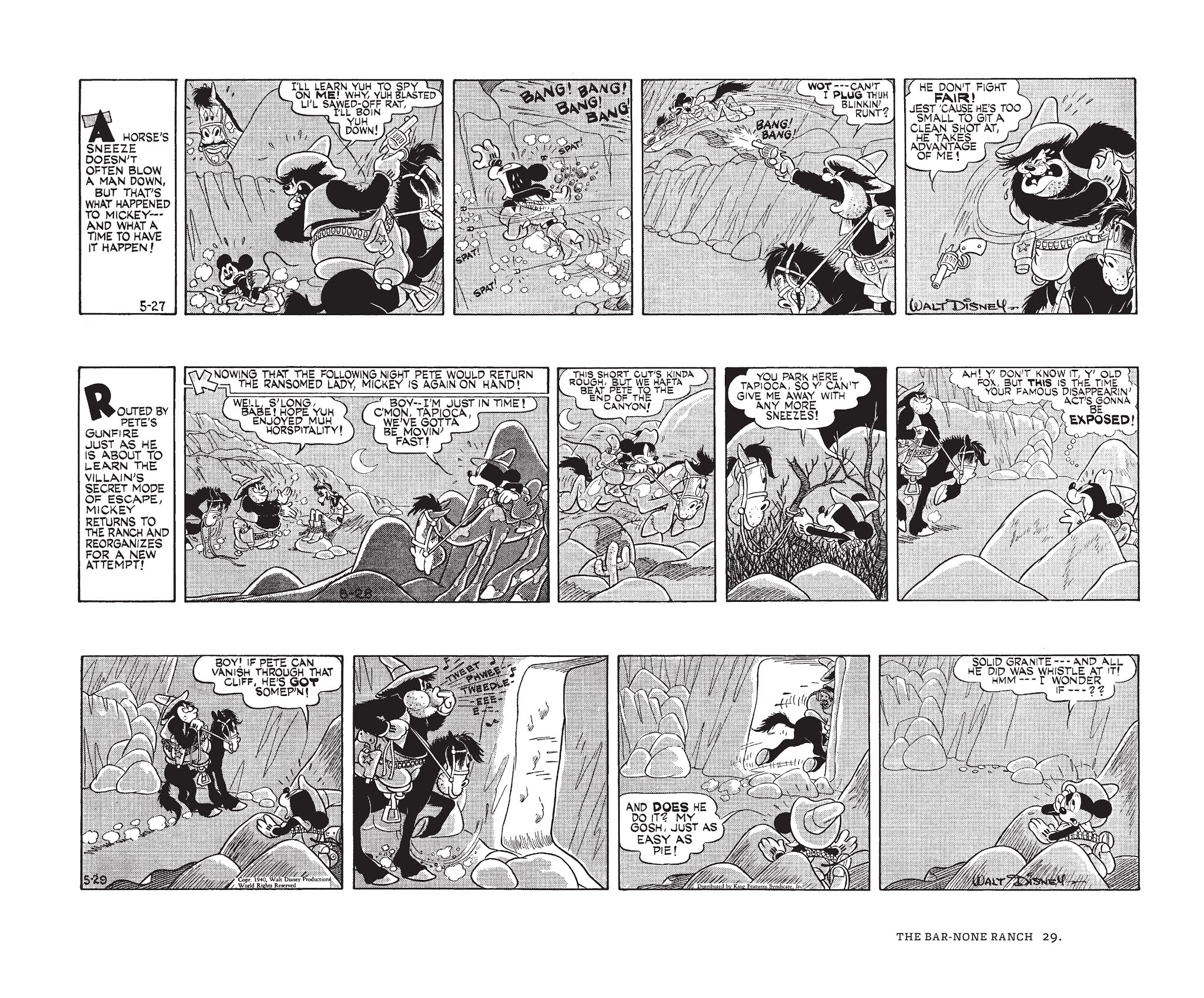 Read online Walt Disney's Mickey Mouse by Floyd Gottfredson comic -  Issue # TPB 6 (Part 1) - 29