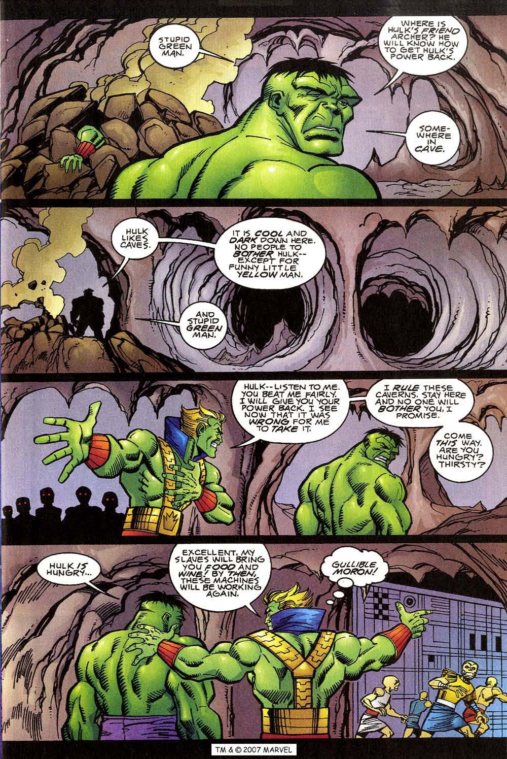 Read online Hulk (1999) comic -  Issue #10 - 13