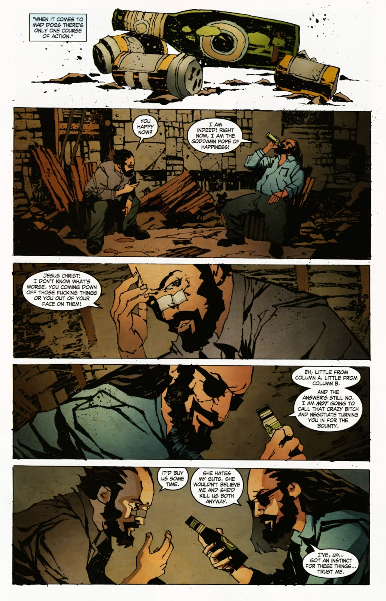 Read online Kane & Lynch comic -  Issue #4 - 10