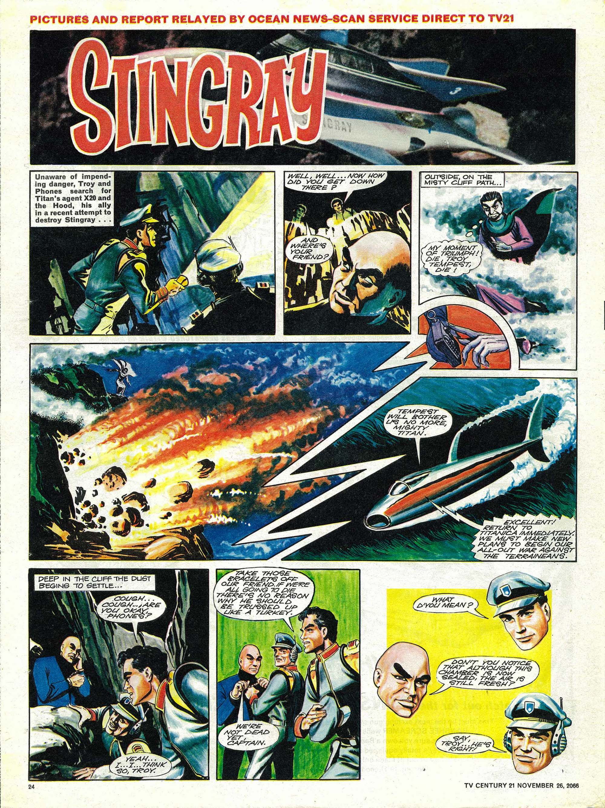 Read online TV Century 21 (TV 21) comic -  Issue #97 - 23