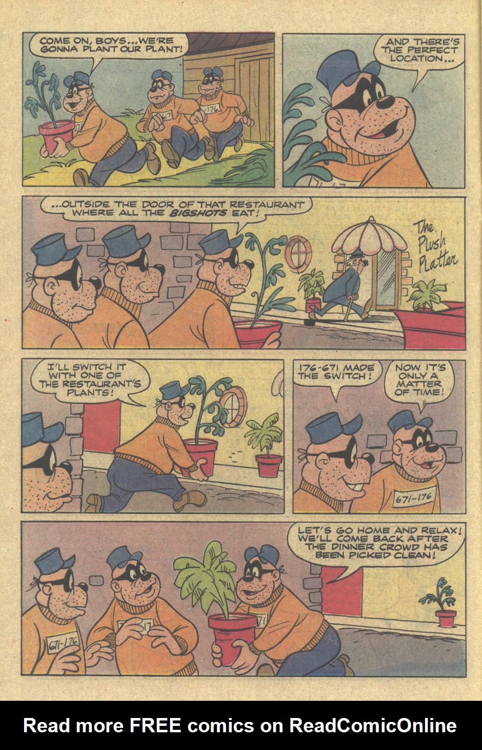 Read online Walt Disney THE BEAGLE BOYS comic -  Issue #47 - 6