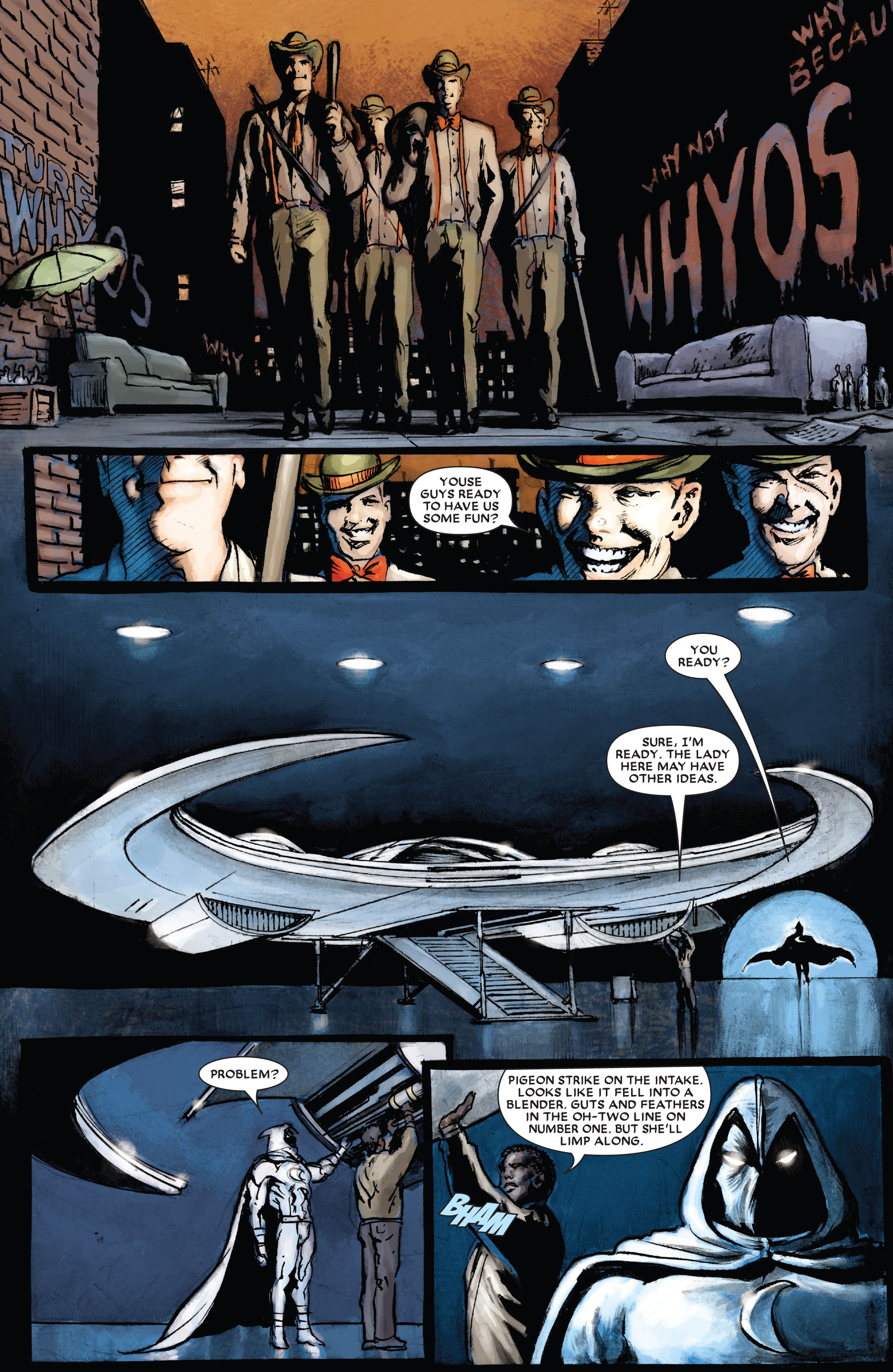 Read online Moon Knight by Huston, Benson & Hurwitz Omnibus comic -  Issue # TPB (Part 5) - 53
