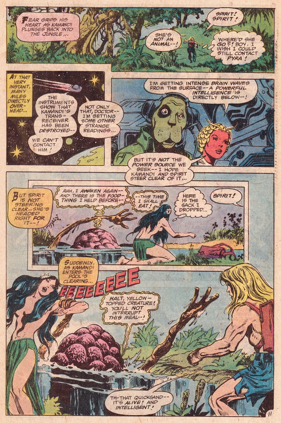 Read online Kamandi, The Last Boy On Earth comic -  Issue #53 - 12